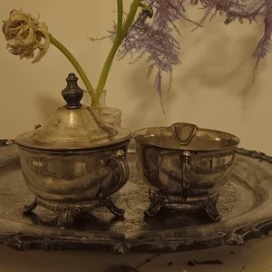 Silver Plated Serving Set